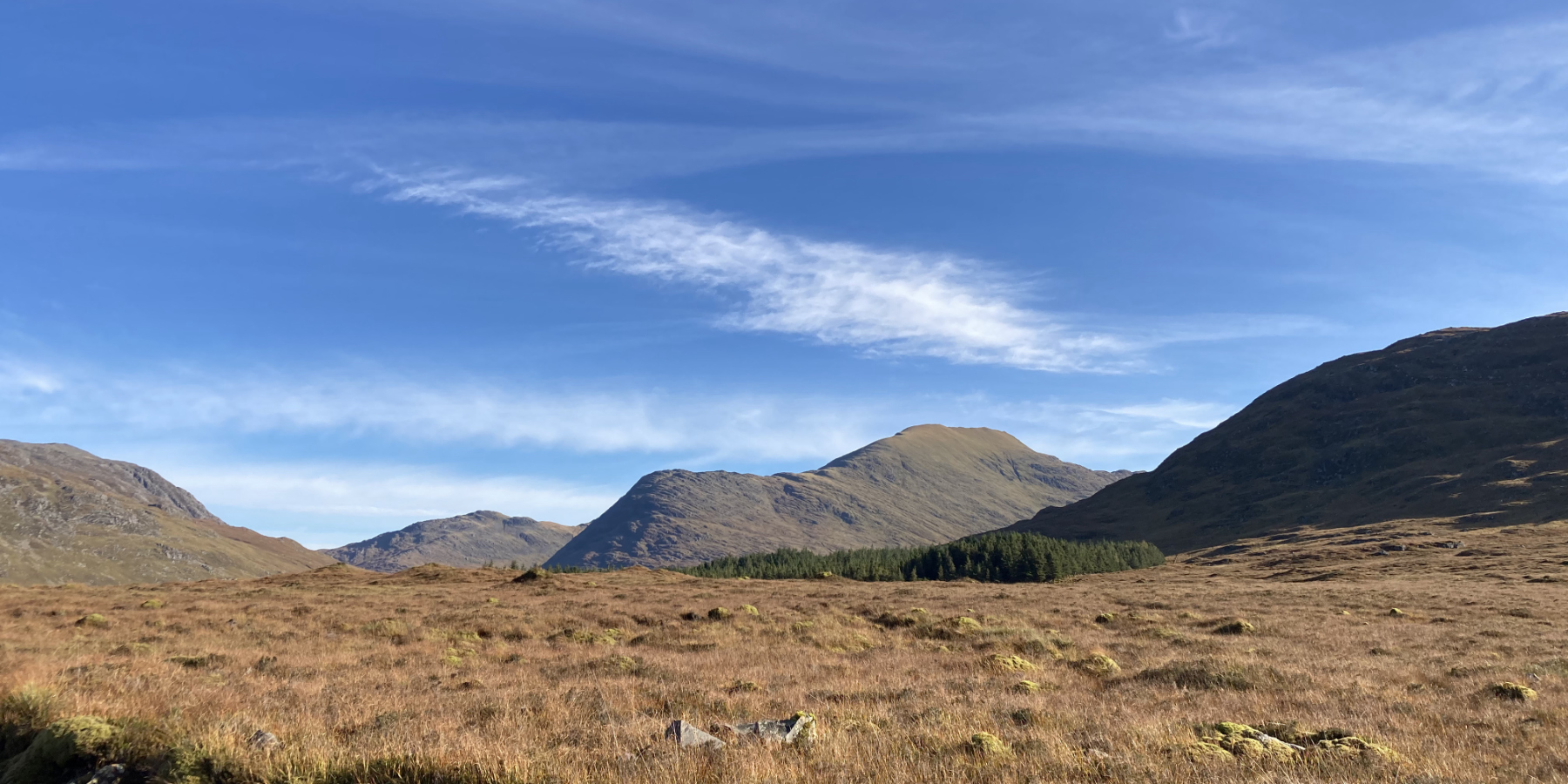 Beinn Sgritheall seen from across the water on Knoydart